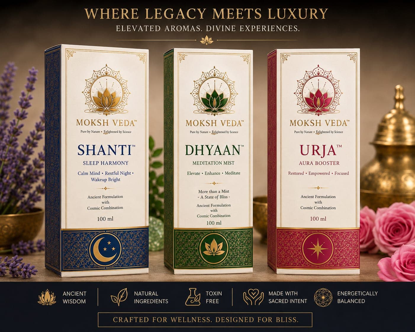Trishakti Sacred Trio Set